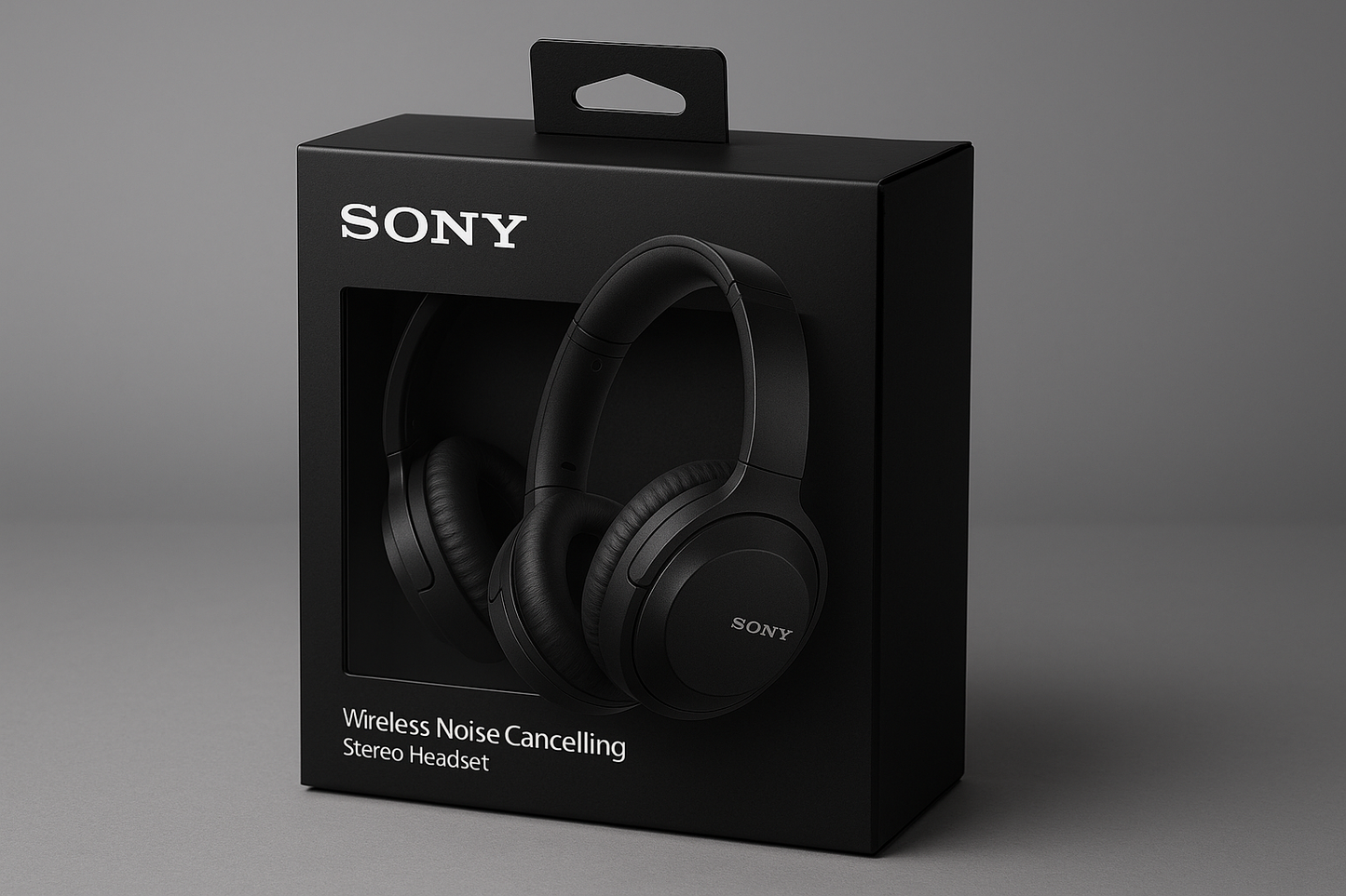 Headphone Sony package