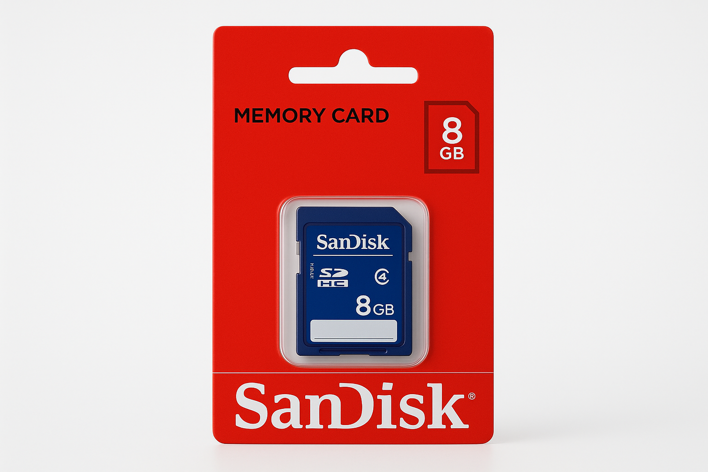 Memory Sandisk 8gb package