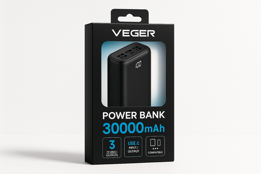Powerbank Vegar package