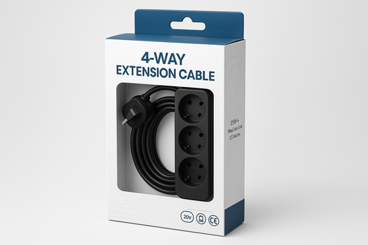 Extension 4-Way Cables package