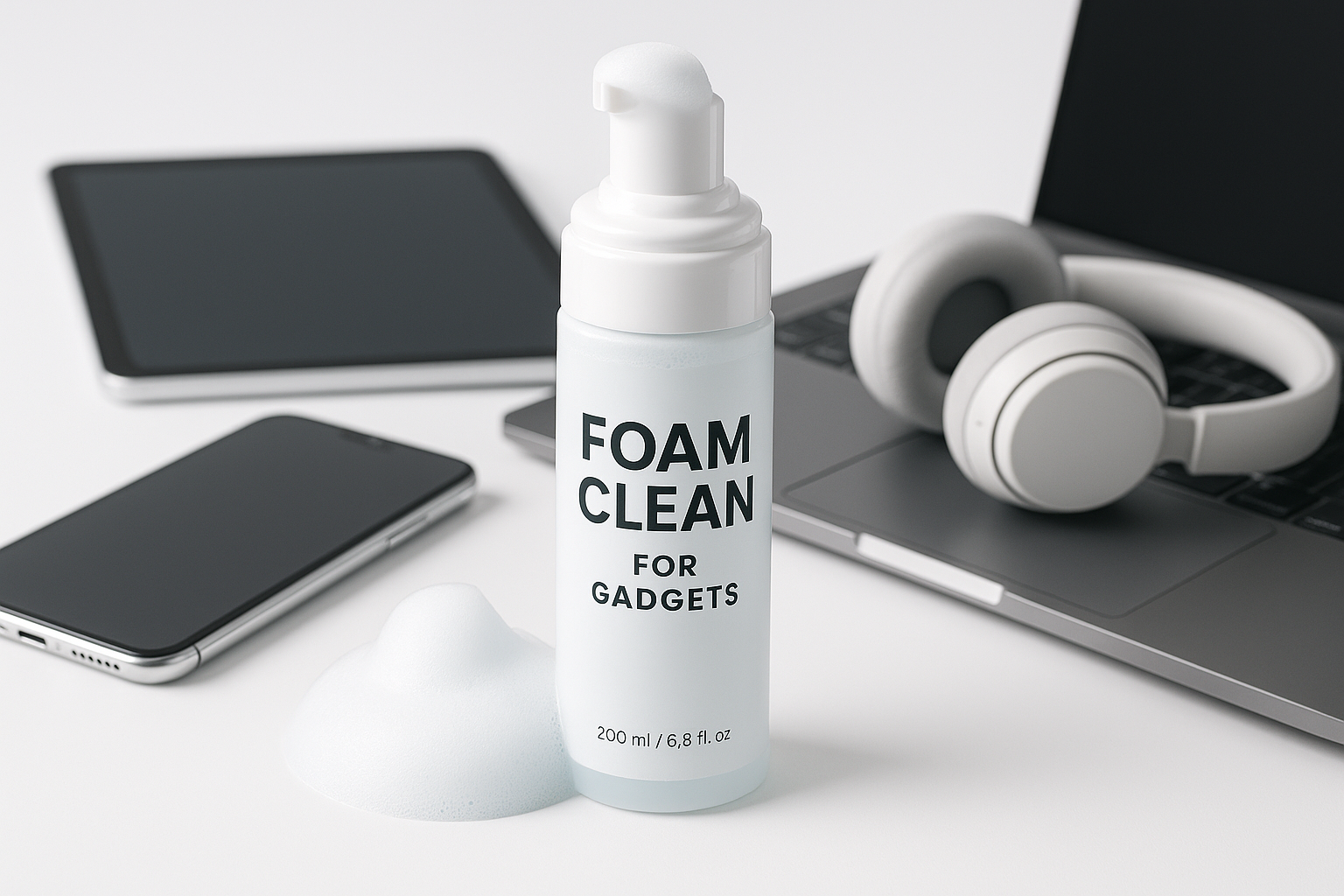 Foam Clean for gadgets