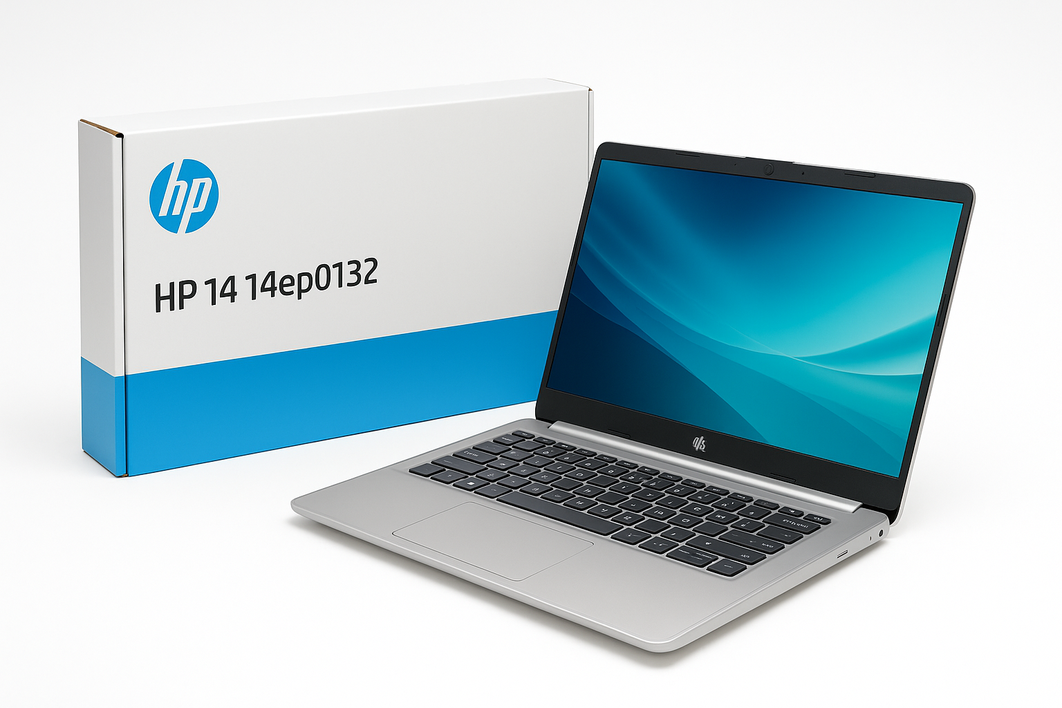 HP 14 14ep0132 package and product