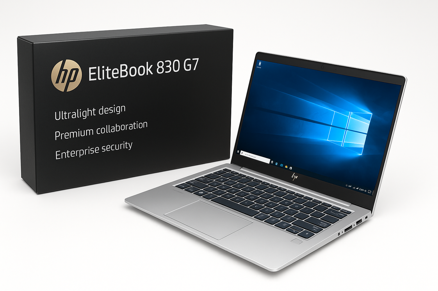HP 830 G7 package and product