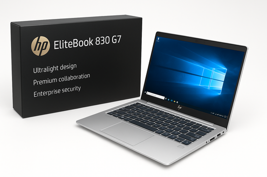 HP 830 G7 package and product