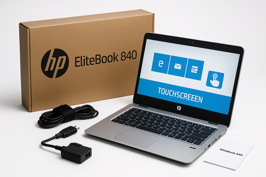 HP 840 G4 Touchscreen package and product