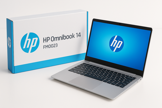 HP Omnibook 14" FM0023  product and package
