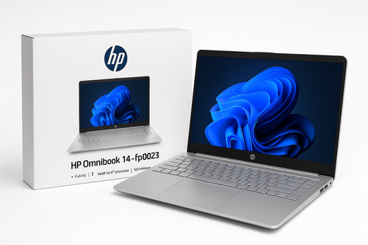 HP Omnibook 14-Fp0023  package and product
