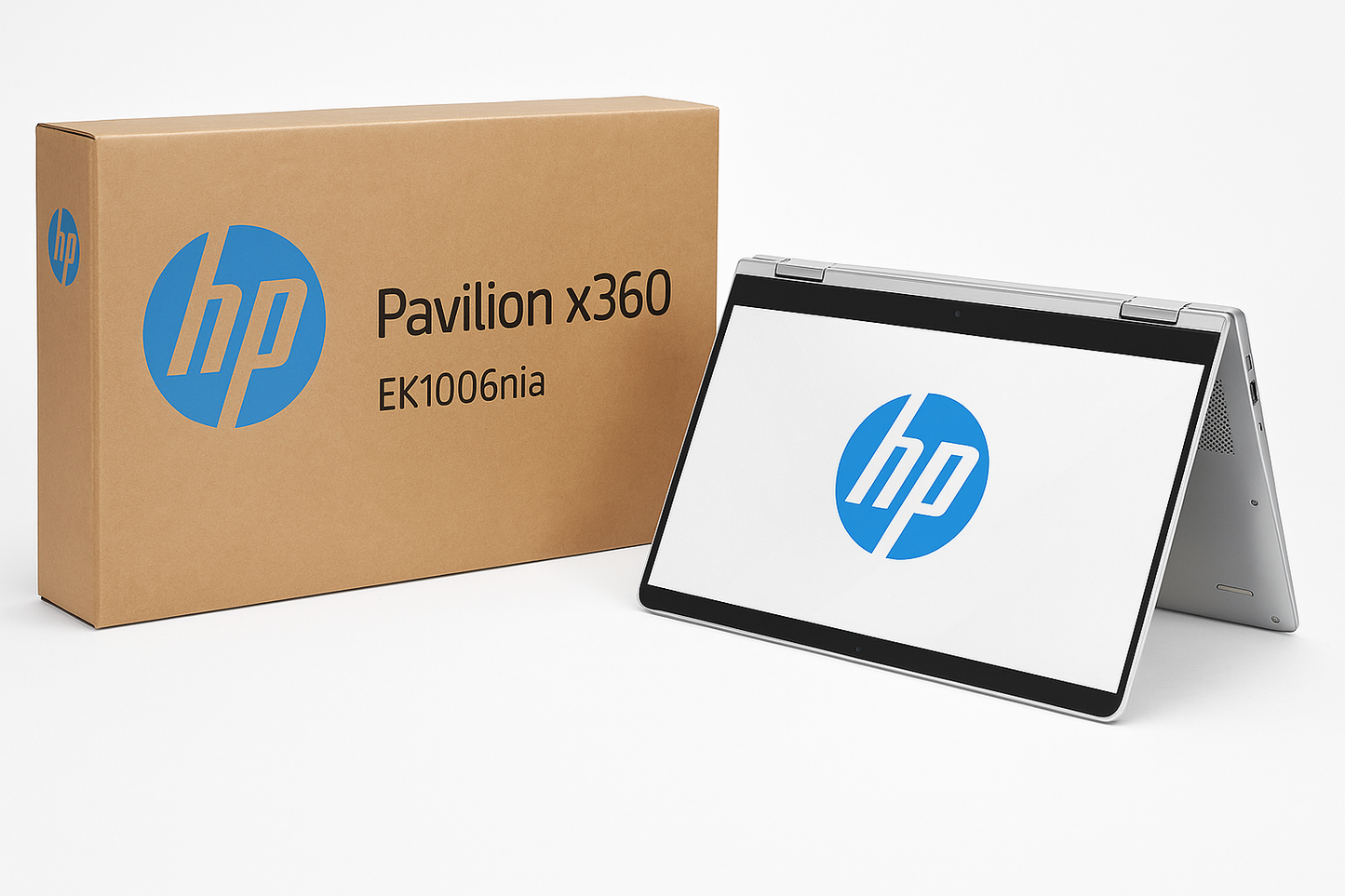 HP Pavilion x360 14" EK1006nia PACKAGE AND PRODUCT