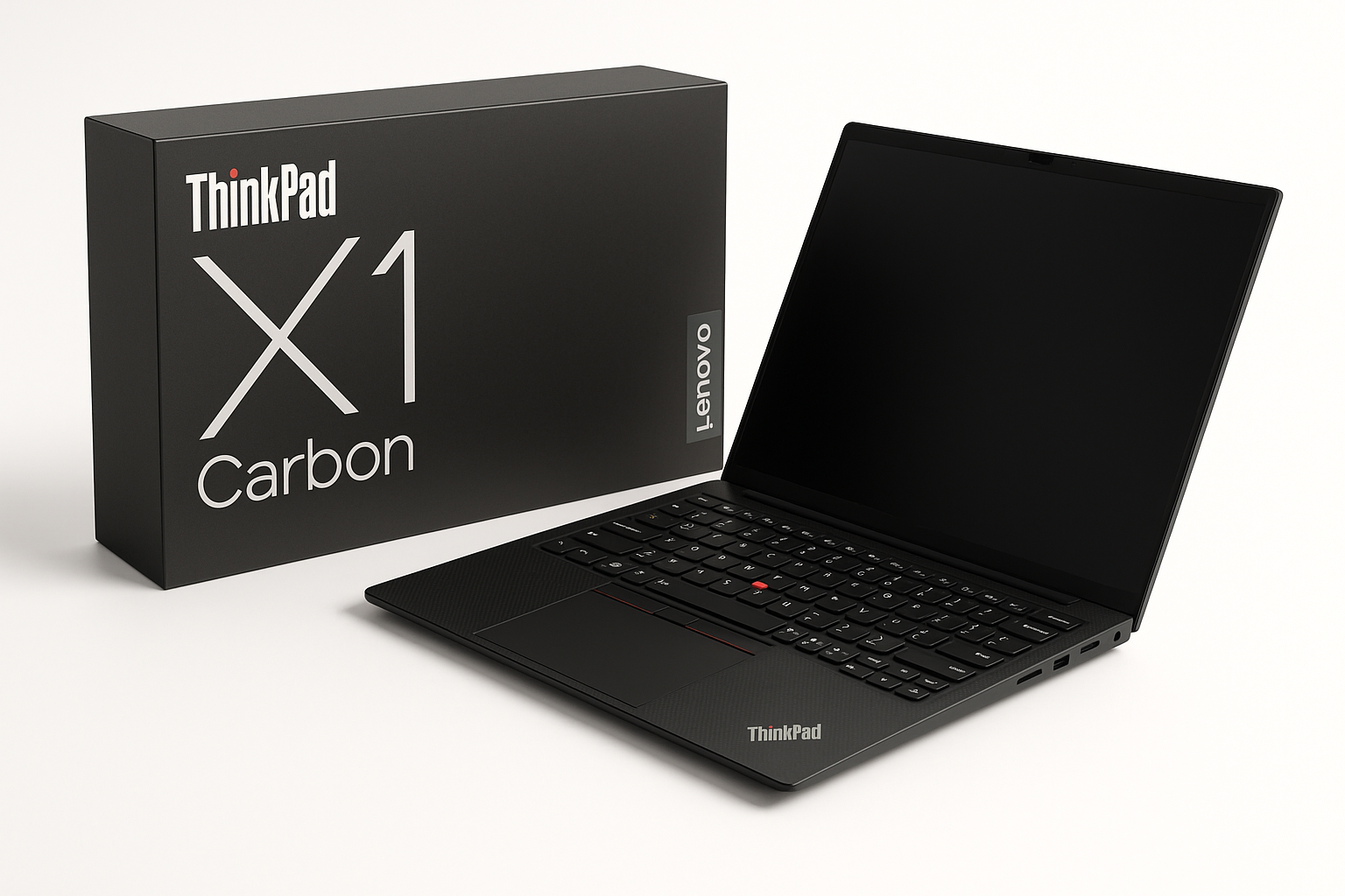 Lenovo ThinkPad X1 Carbon Gen 12 package and product