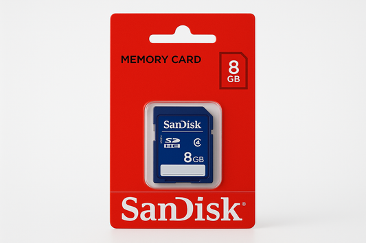 Memory Sandisk 8gb package